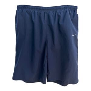 Nike Navy Athletic Training Shorts XL